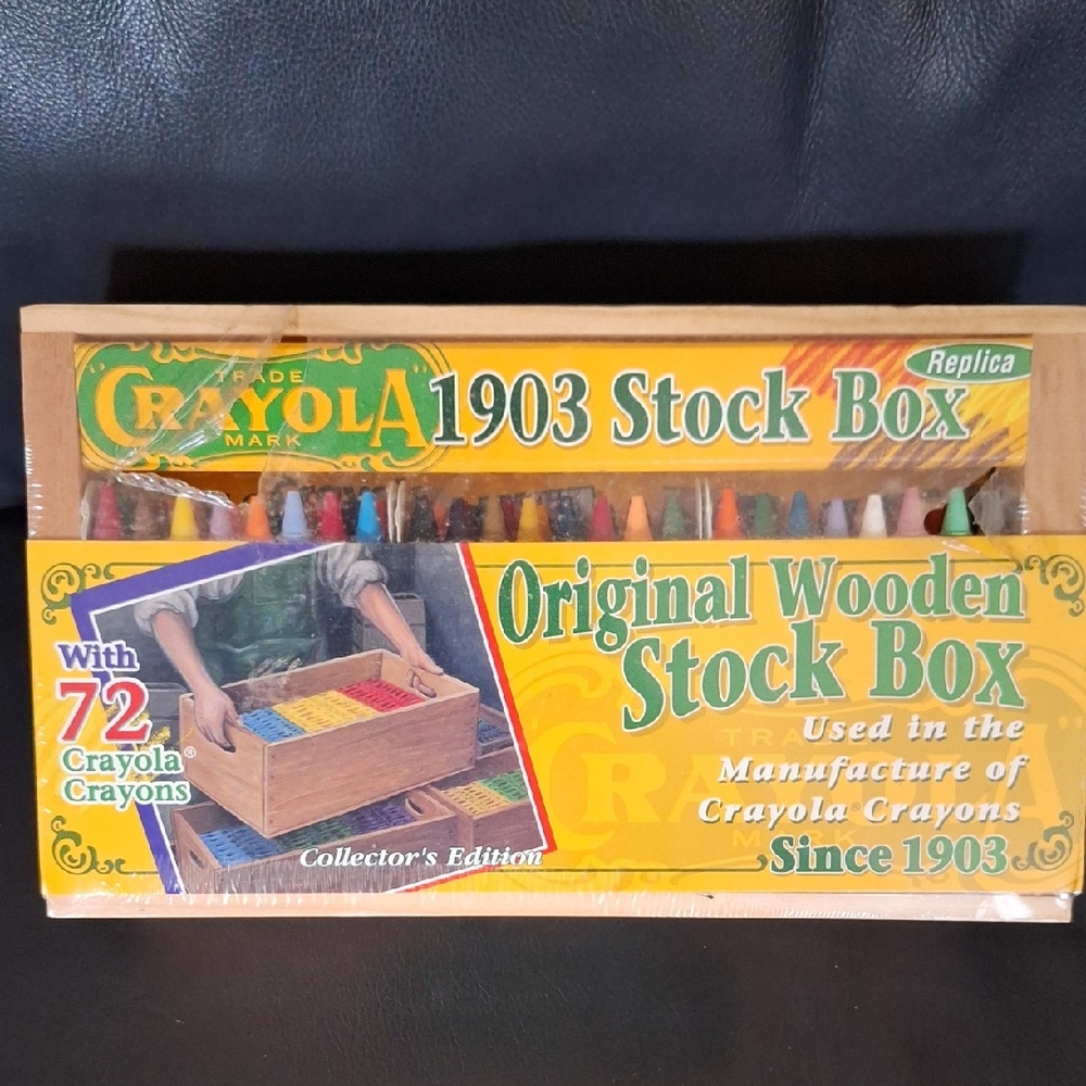 Crayola 1903 Replica Stock Box